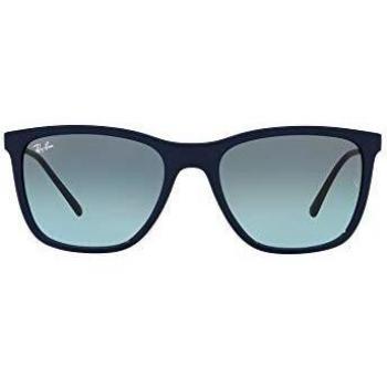 Ray-Ban RB4344 65353M Unisex Square Blue Sunglasses