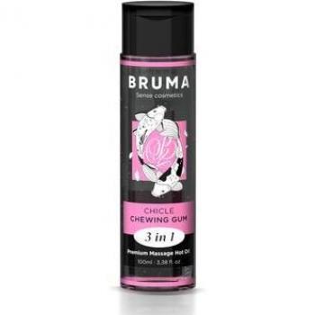 Bruma Massageöl 3 in 1 mit Wärmeeffekt und Gum-Geschmack