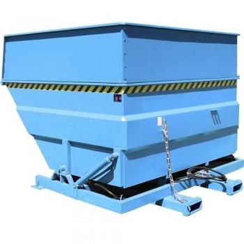 Bac de chargement Bauer Südlohn BKC‑H 500, peint bleu clair
