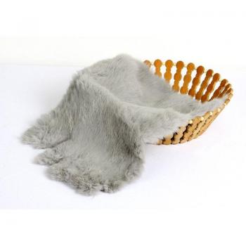 Panier poil de lapin « Nounours Nouveau‑Né »