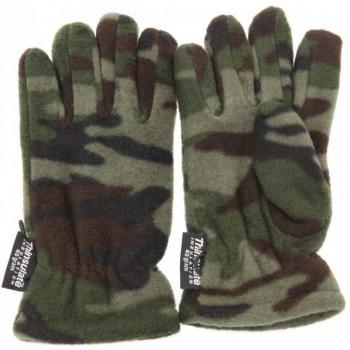 Guantes Térmicos Thinsulate Infantil Camuflado 3-6 años