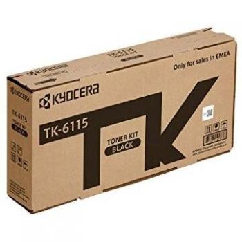 Kyocera TK-6115 Black Original Toner Cartridge 1T02TVBNL0 Compatible for M4125idn, M4125idn, KL3, M4132idn, M4132idn, KL3