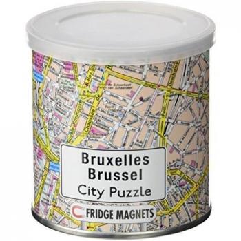Puzzle mit magnetischer Brüssel City – 100 Teile, 26 × 35 cm