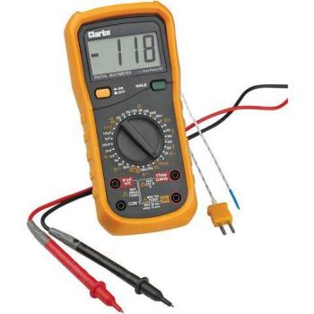 Clarke CDM45C Digital Multimeter (11‑Mode) with Temperature Probe