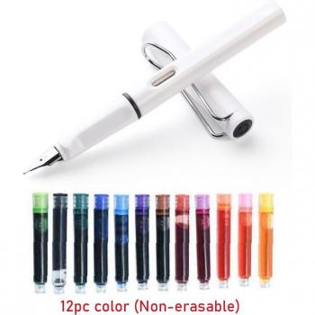 Kit de stylos à plume bleue, effaçable – 13 pièces