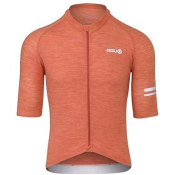 Agu Merino Performance Orange XL Men's Short Sleeve Jersey