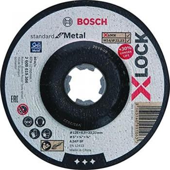 Disque de meulage standard pour métal Bosch X-Lock