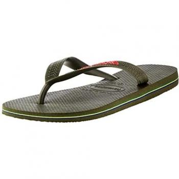 Havaianas Green Logo Brazil Slip‑on – BR 39/40