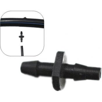 200PCS 4mm Micro Tubing Insert Barb Coupler
