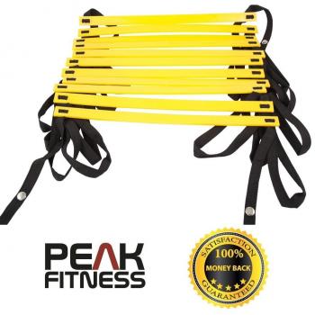 Football Pro 4‑Metre Speed Ladder – 8 Rungs, BrillPeak Premium