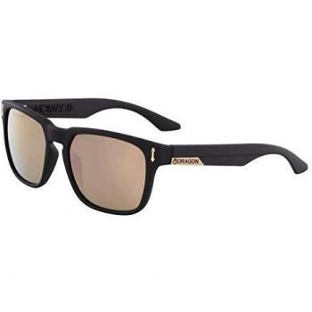 Dragon Monarch ION Herren-Brille DR513SI – Mattschwarz – Passgenau für alle Köpfe