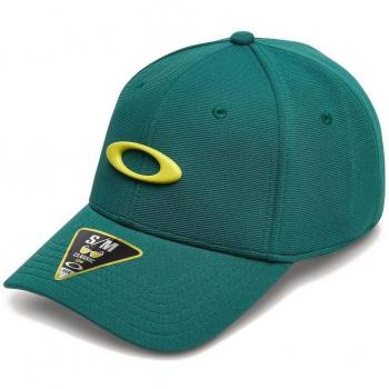 Boné Oakley Tincan Turquesa Amarelo Estilo Urbano