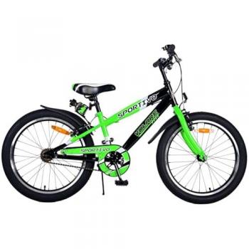 Bicicletta Sportiva Verde 20 con 1 Gang
