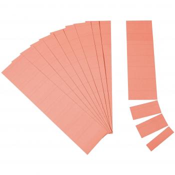 Ultradex Steckkarten für Planrecord 70x32mm rot 90 Stück