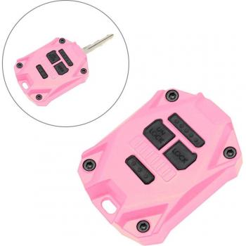 ABS Key Fob Shell Case for Jeep Wrangler JK 2007 in 8 Colors