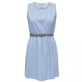 Toga Leggera ONLBea Color Pastello Blu e Marrone