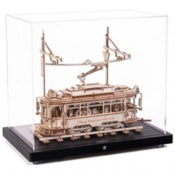 Robotime Classic Tram voor de Stad LK801