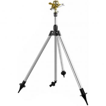 Zinc Alloy Tripod Sprinkler with 360 Nozzle
