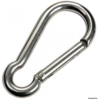 Moschettone Inox Senza Sporgenza 12 mm Nautica Osculati