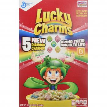 Lucky Charms Frühstücksfreude 16 oz (453 g) – mit bunten Marshmallows