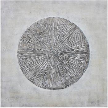 Tableau Kuatéh 100x100 cm avec Effet 3D