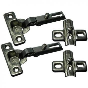 Stealth Cupboard Hinge Bundle – 95°, 100 BZP Steel Screws Included