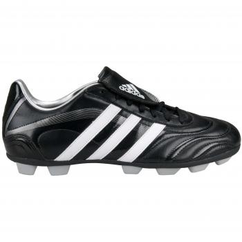 TRX HG Junior Boots – Adidas Puntero IV, Black/White/Silver, Size UK 3