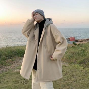 Unisex Mid‑Length Hooded Windbreaker – Classic Winter