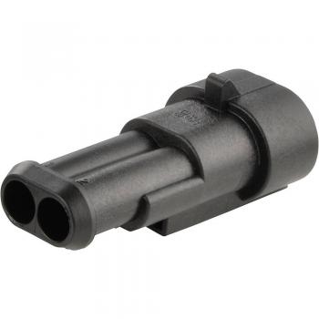 TE Connectivity AMP Superseal Gehäuse Buchsenstecker 1.5mm Serie 2 Polig 282104-1