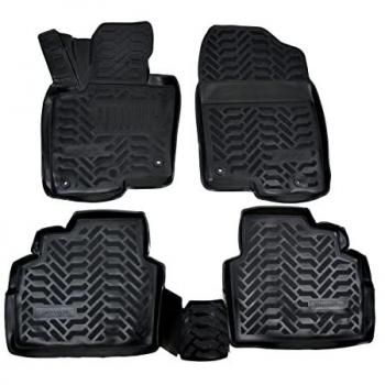 Tapis de sol en caoutchouc J&J Automotive 3D exclusif pour Mazda CX‑5 depuis 2017