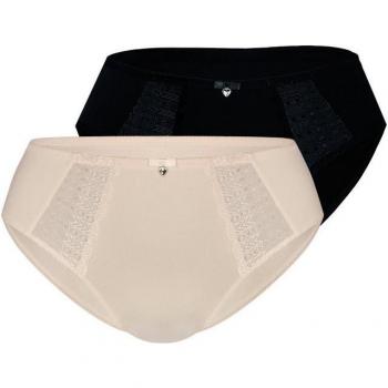 Sassa Slip (2er) – mit Spitzeneinsatz
