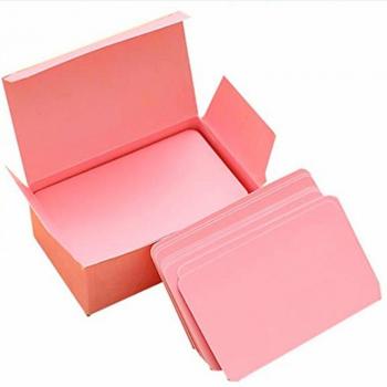 Thickening Blank DIY Graffiti Rounded Small Message Cards