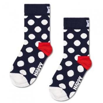 Marineblaue Kinder Big Dot Socken