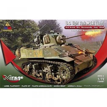 Char léger M5A1 (tardif) des États-Unis 3e division blindée