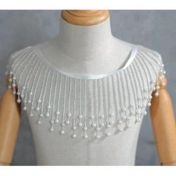 Accesorio de Boda: Colgante de Cristal 10,5 CM con Borlas