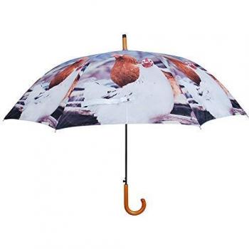 Vogelhof‑Sonnenschutz 120 cm – Doppel‑Stabschirm