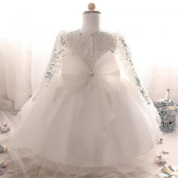 Lueur d’Aurore: Robe Princesse Fleurite 7‑12 mois