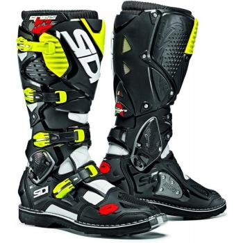 Bottes Sidi Crossfire 3 Noir Jaune Fluo Taille 42