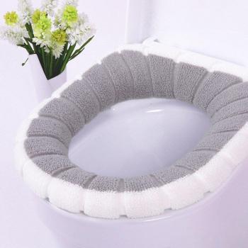 Komfortable Korallen-Sitzabdeckung für die Toilette