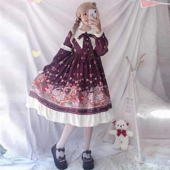 Dulce Fusión de Moda: Falda Volante Kawaii Rosa