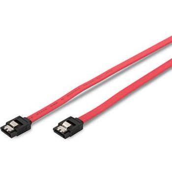 ASSMANN Electronic cavo SATA 0,3 m 2x SATA 7-pin Nero, Rosso