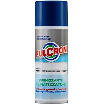 FULCRON Igienizzante Climatizzatori 400 ml, Rimuovere Germi e Batteri