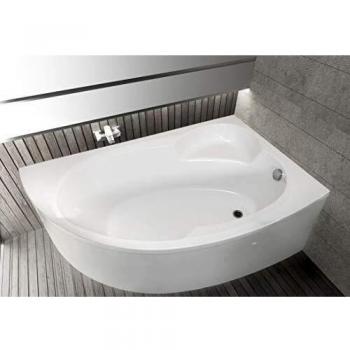 ECOLAM Badewannen‑Ecke Carmen 170×100 cm – Vollausstattung (Schürze, Ablaufgarnitur)