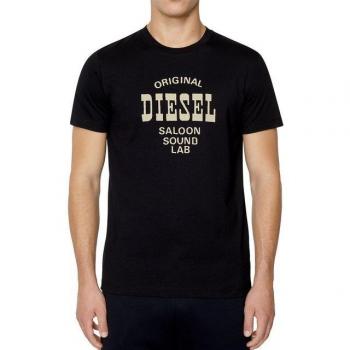 Diesel Slim Fit T-Shirt Schwarz