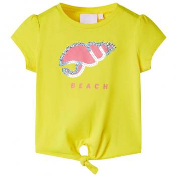 VidaXL Jungen Shirt Jeanne Gelb 128