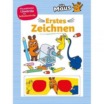 Die Maus • Erstes Zeichnen (Die Sendung mit der Maus), Libro per bambini di Casa editrice Schwager & Steinlein