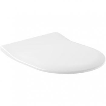 Villeroy & Boch Architectura Toilet Seat SlimSeat, SoftClose, QuickRelease, Alpine White (9M70S101)