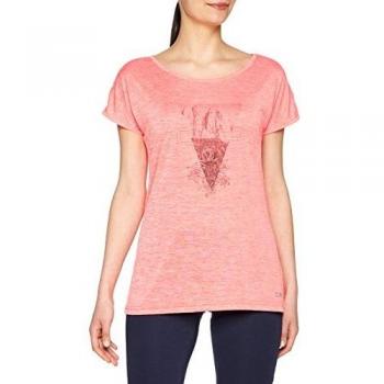 CMP Damen T-Shirt – Rot Fluo‑Melanzin, S (38)