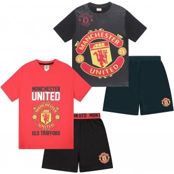 Pyjama court pour enfants Manchester United FC