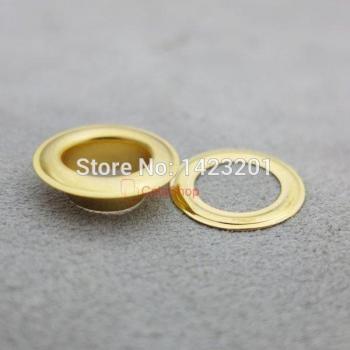 200 pcs Gold Grommet Eyelets 12mm (1/2) for Leather and Fabric